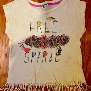RUUM Free Spirit tee - girls size 6